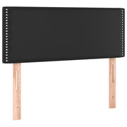 Testiera | Testata Nera 80x5x78/88 cm in Similpelle