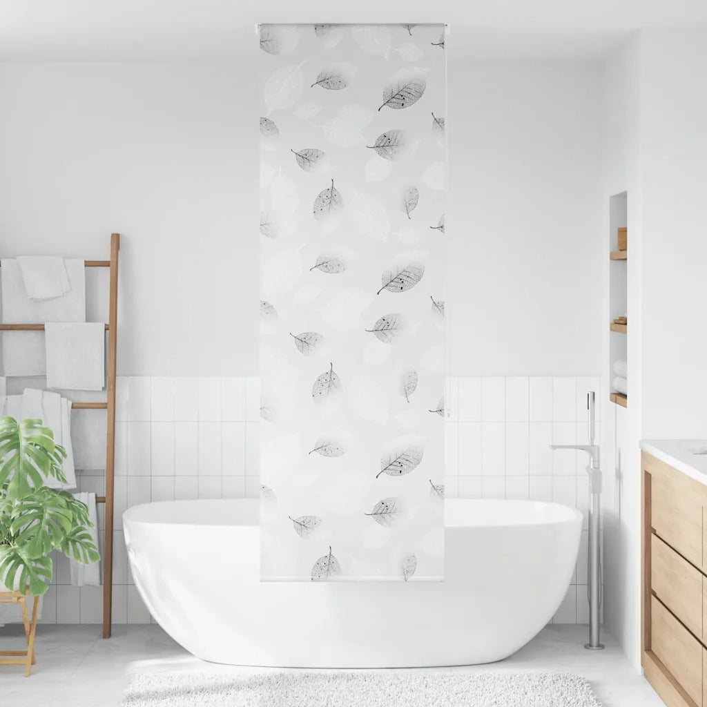 vidaXL Tenda a Rullo Doccia 70x240 cm Larghezza Tessuto 66 cm
