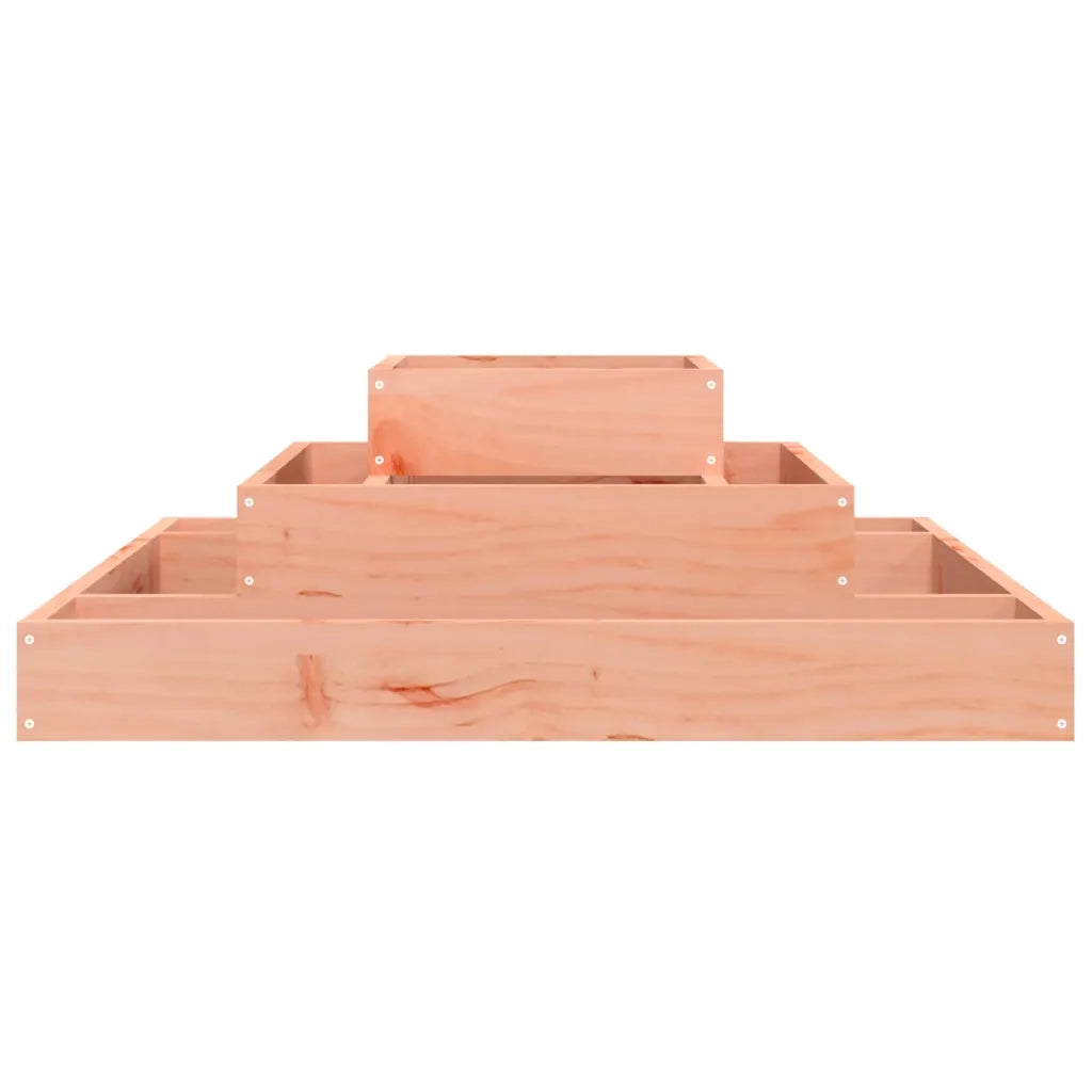Fioriera | Cassetta per fiori | Vaso 80x80x27 cm in Legno Massello di Douglas