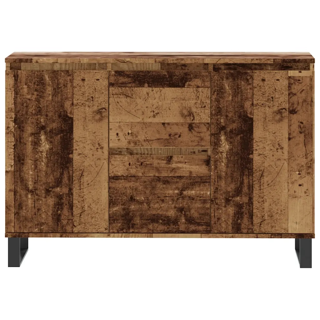 Credenza Legno Antico 104x35x70 cm in Legno Multistrato