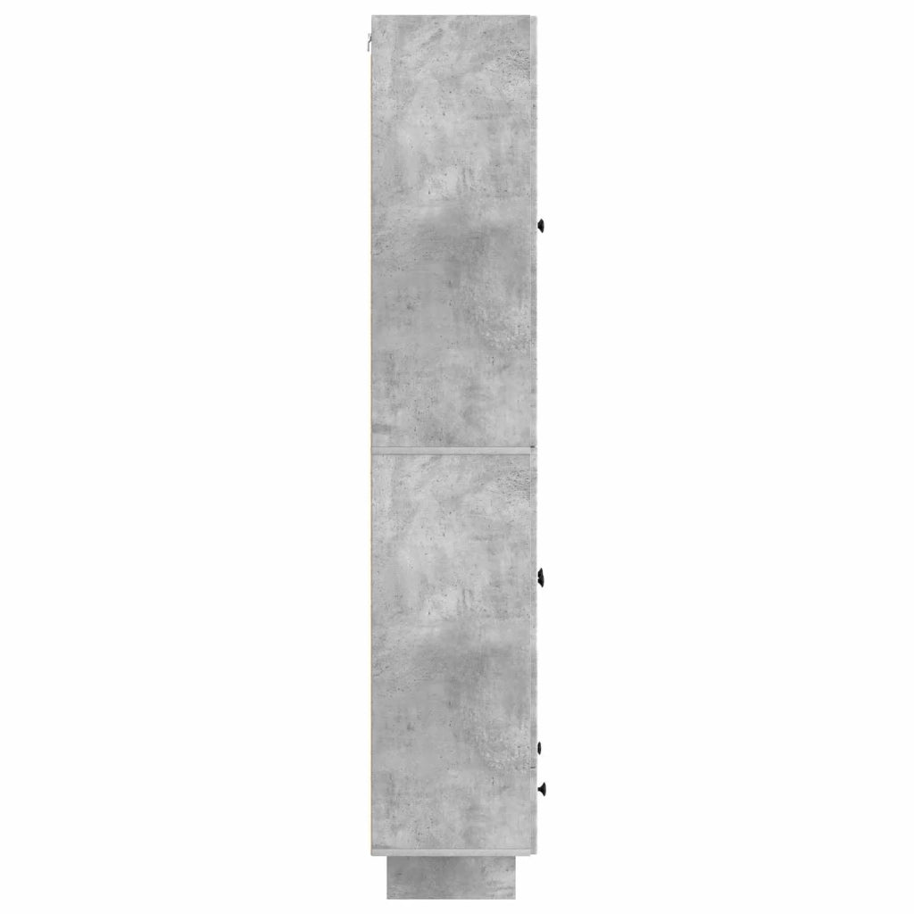 Set di armadi 2 pcs Grigio Cemento 66 x 34,5 x 95 cm 3416352