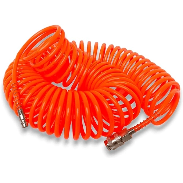 TUBO A SPIRALE CON RACCORDI A BAIONETTA IDEAL STAR Ø 6x8 mm - 10 mt - IDEAL STAR