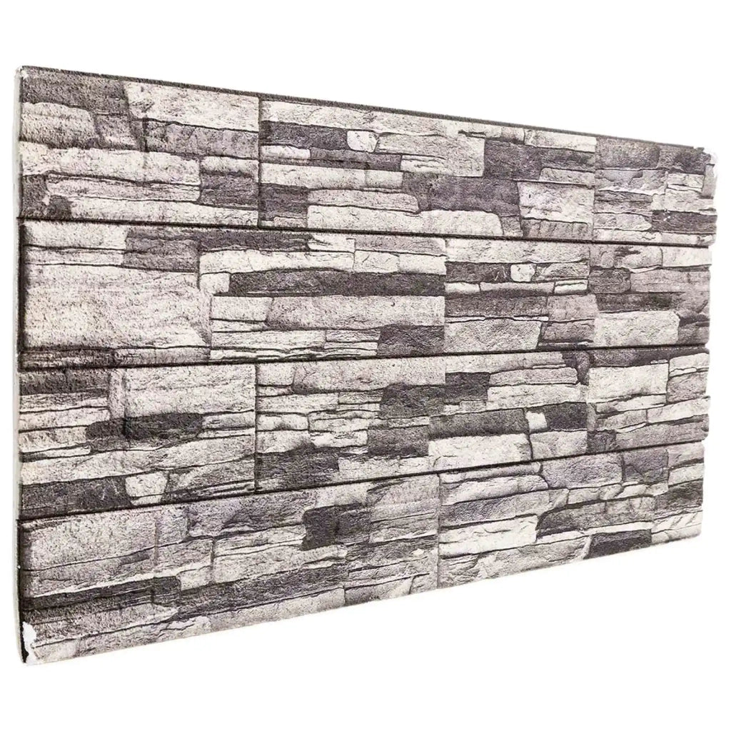 Pannelli da parete 10 pz Grigio scuro e grigio chiaro CFW8823637