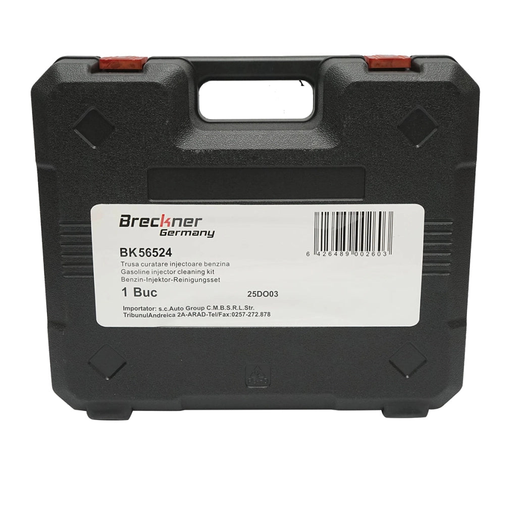 Kit per la pulizia degli iniettori di carburante di aspirazione 39 pezzi Breckner Germany
