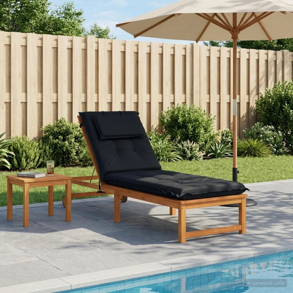 Cuscino per Lettino GEMERT 100% Poliestere Blu Scuro 947520