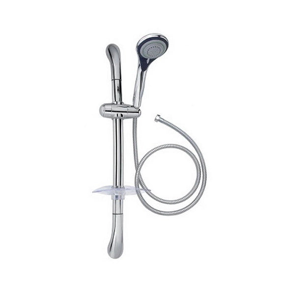 saliscendi con barra ad arco 30x15 mm. flessibile m. 1,50 in acciaio inox, doppia aggraffatura