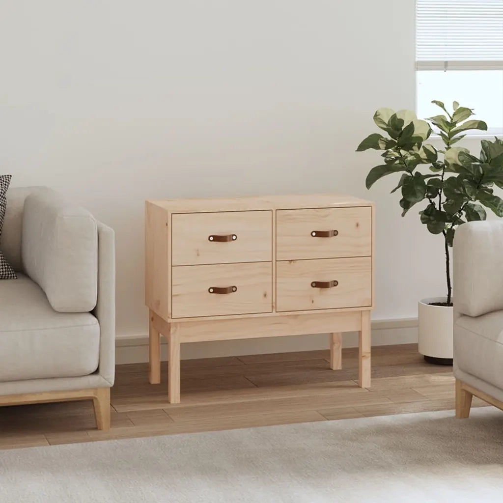 Mobile Consolle | Tavolo d'Ingresso 90x40x78 cm in Legno Massello di Pino