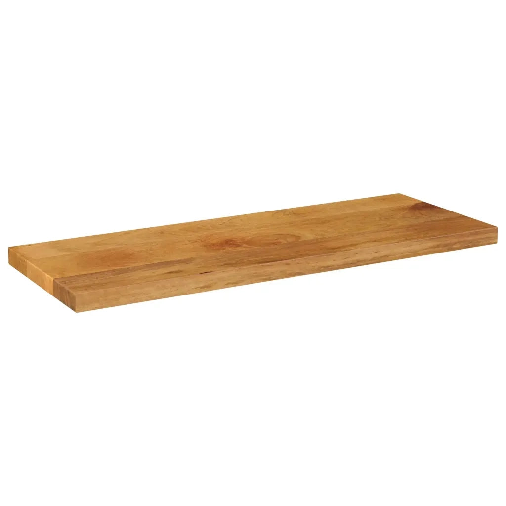 Piano per Tavolo 70x40x3,8 cm Rettangolare Legno Massello Mango 371642