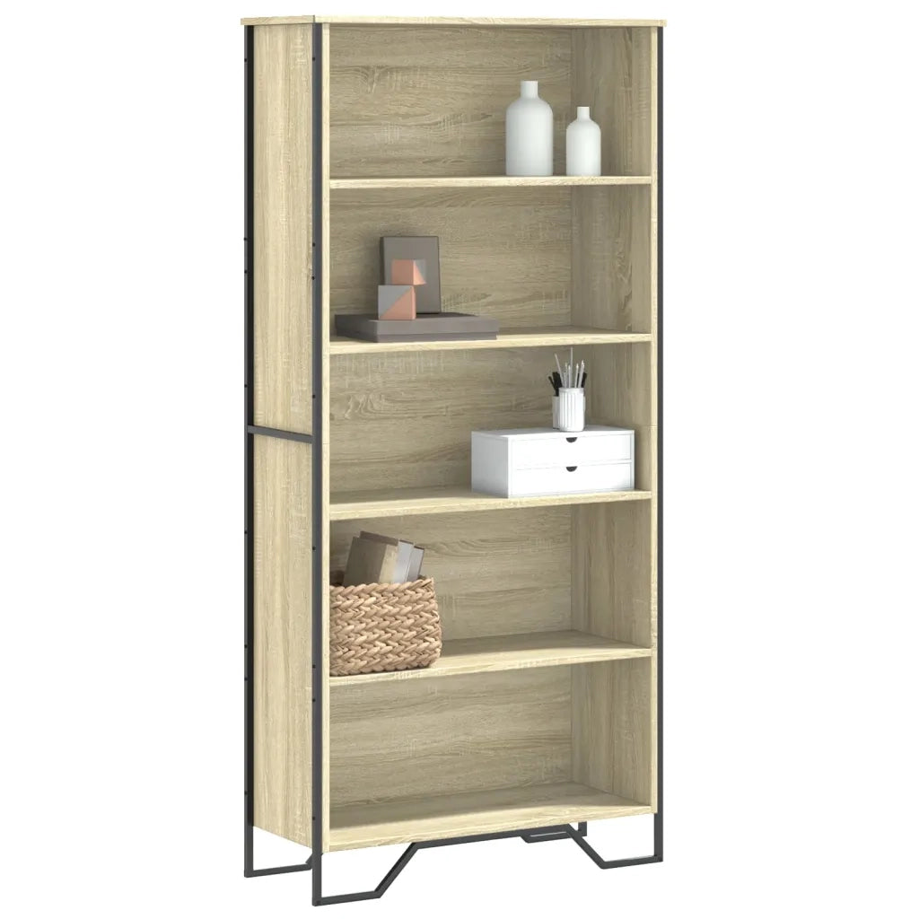 Libreria Rovere Sonoma 80x31x169 cm in Truciolato 3295313