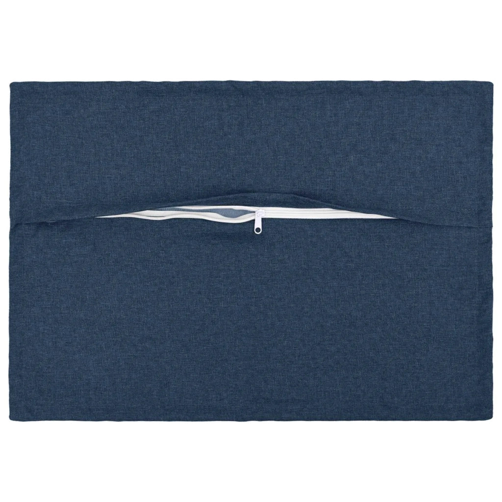 Cuscino con cuscino HOUTEN 2 pz Blu Lino 935643
