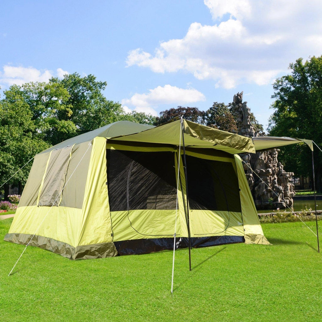 Tenda da Campeggio con Veranda 8 Persone 410x310x225 cm