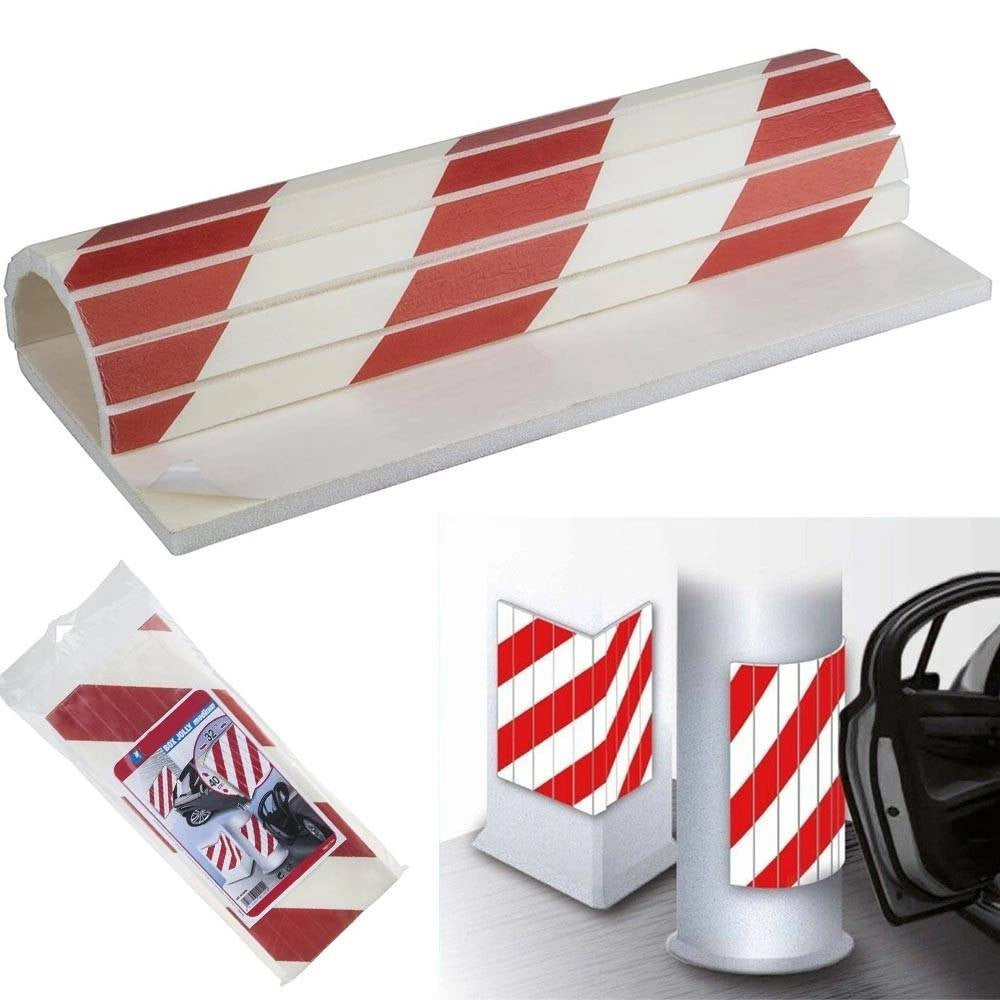 Trade Shop - Pannello Adesivi Antiurto Per Garage Box Modulabile Paraurti Auto 20 X 30 Cm -