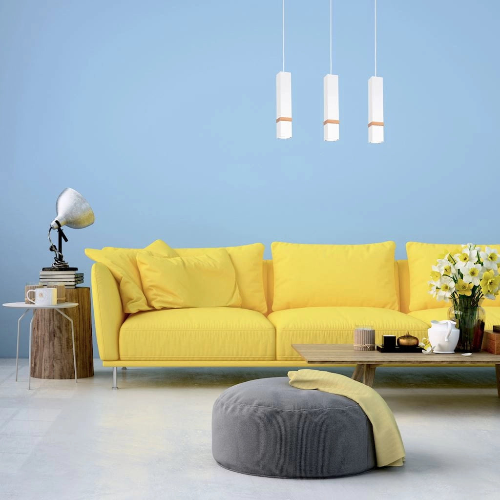 Lampadario sospeso Milagro Vidar 3xGU10 35W bianco