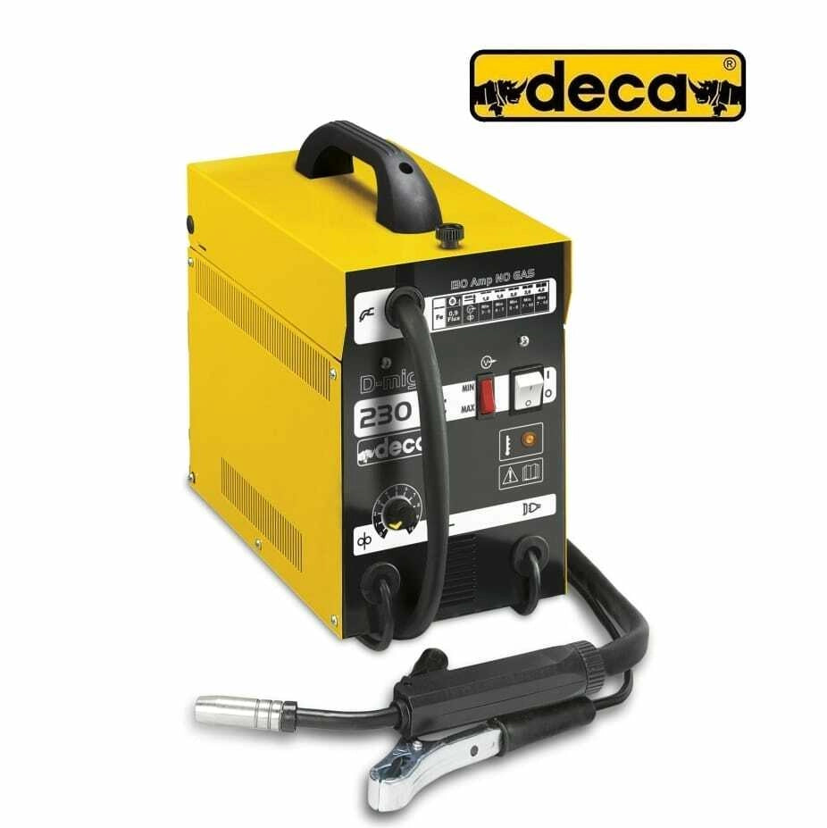 SALDATRICE DECA D-MIG 230 AC MIG MAG FILO CONTINUO NO GAS 130Amp