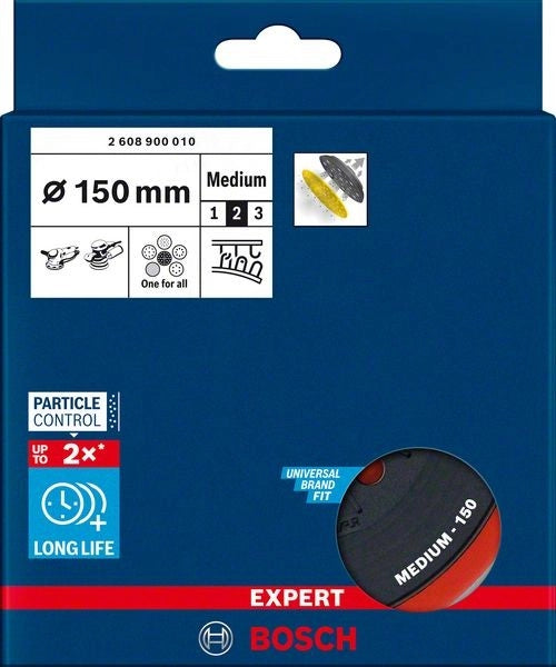 2608900010 - Platorello semirigido ,150mm ,EXPERT , Monta su GEX150 AC, GEX150 TURBO, GEX 125 -150 AVE