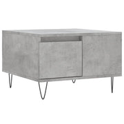Tavolino salotto | Tavolino da caff¨¨ | Tavolino da Soggiorno Grigio Cemento 55x55x36,5 cm Legno Multistrato