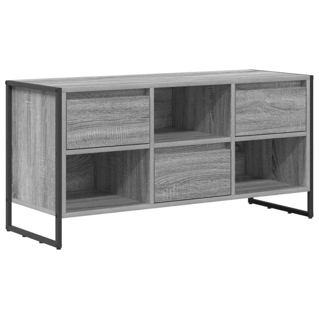 Mobile TV-Credenza TV-Console TV Grigio Sonoma 100 x 36 x 49,5 cm Legno multistrato 324450