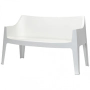 SET DUE DIVANO COCCOLONA TECNOPOLIMERO SCAB DESIGN - Rosso 40