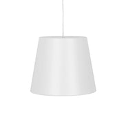 Poldina Lampada a sospensione a LED 12.5W dimmerabile, struttura in alluminio bianco opaco, design moderno, ideale per illuminazione interni, IP40