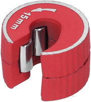 Snipatore di tubi 15 mm - Funzione antiscivolo - Miscela antiusura - Snipatore di tubi in rame/aluminum - Strumento per snipare tubi - Facile da utilizzare