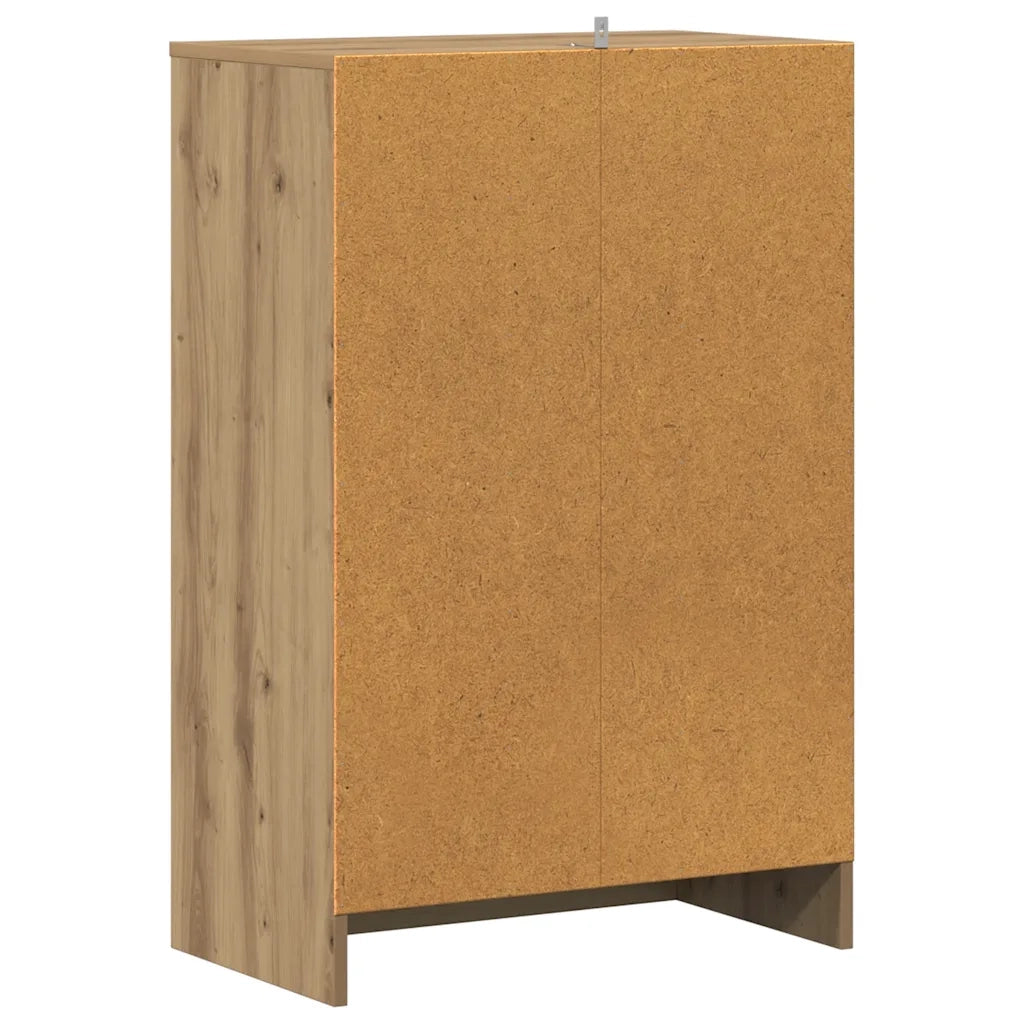 Scarpiera Rovere Artigianale 60x35x92 cm in Legno Multistrato 856699