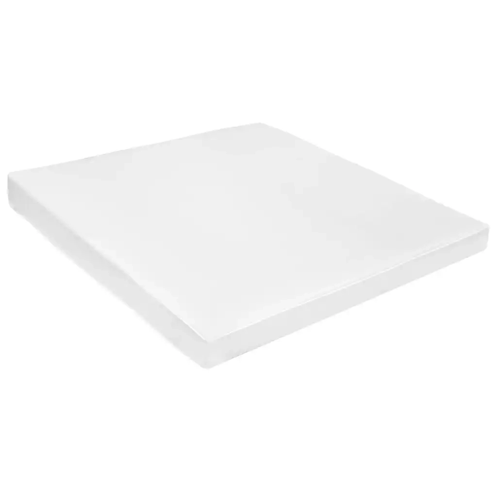 Materasso 160x200 cm 7 Zone Schiuma di Poliuretano 10 cm H2 H3 282808