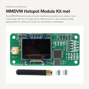 Modulo Hotspot Prestazioni Eccellenti - Antenna UHF/VHF - Interface SMA - Display a LED - Supporto DMR/P25/D-Star - Struttura Compatta - Punto di Accesso