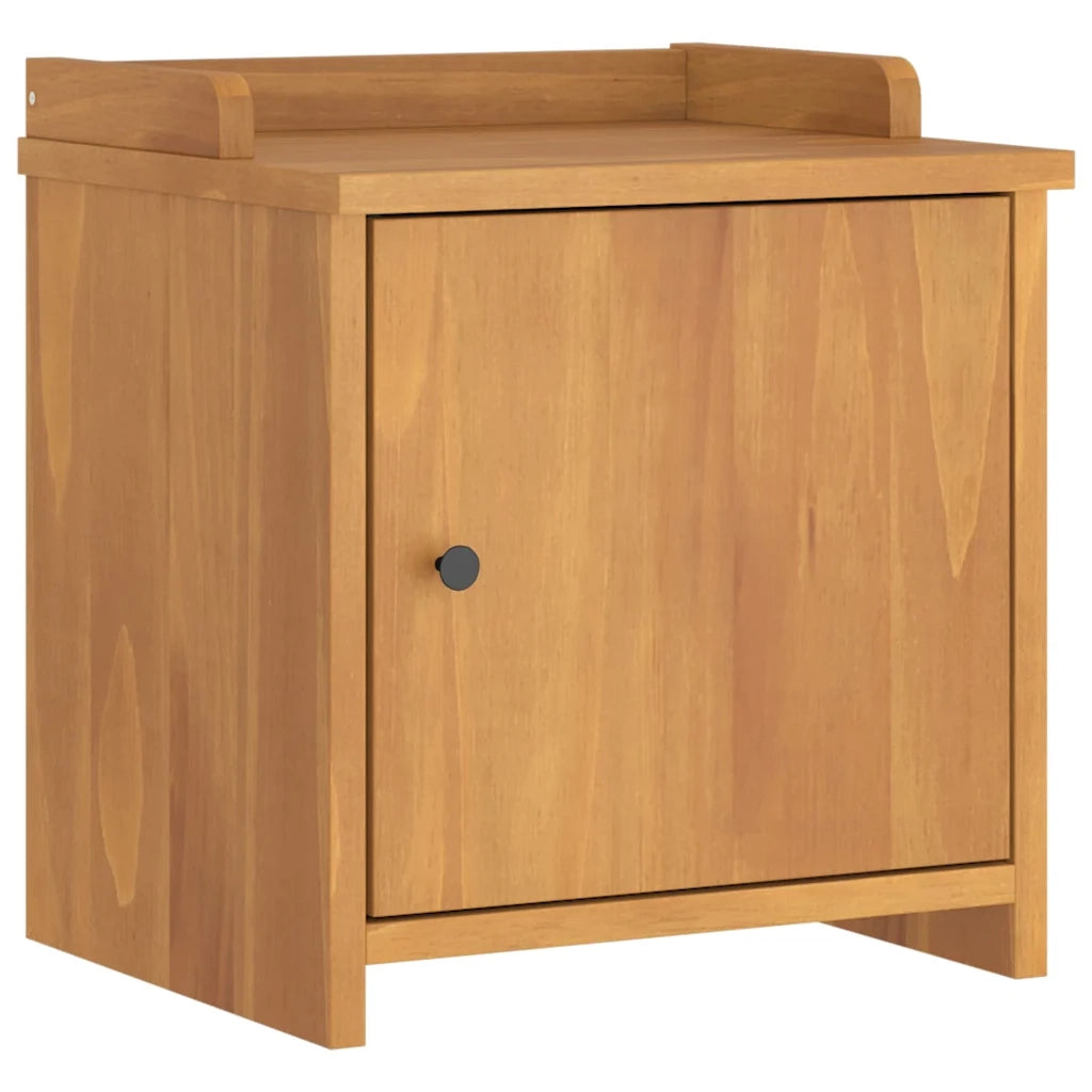 Panca da Corridoio-Sgabello-Panca con Contenitore SANDNES 45x40x50 cm Legno Massello di Pino 324134