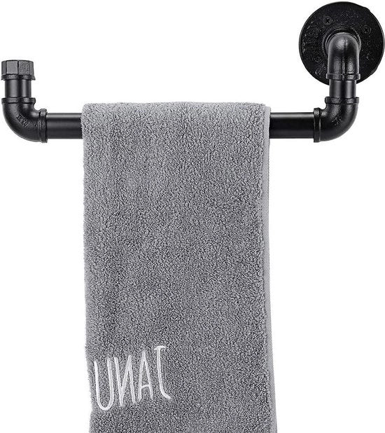 Houder diapo di pipa per parete - Stile industriale - Cucina bagno decorazione rustica