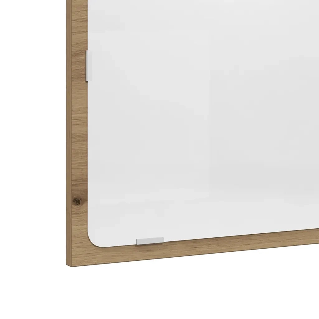 Set Mobili da Bagno 2 pz Rovere Artigianale Legno Multistrato