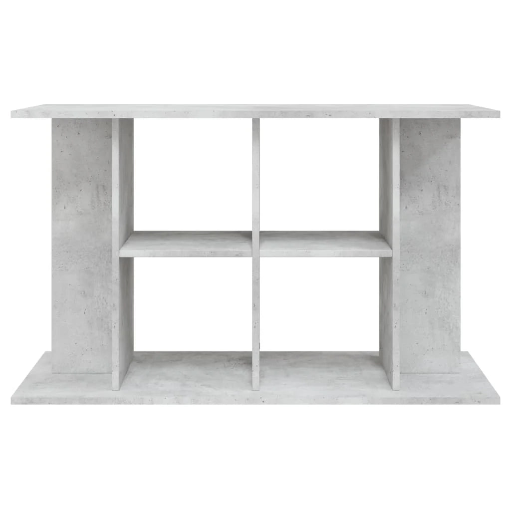 Base per mobiletto per acquario 100 x 40 x 60 cm legno ingegnerizzato grigio 02_0045037