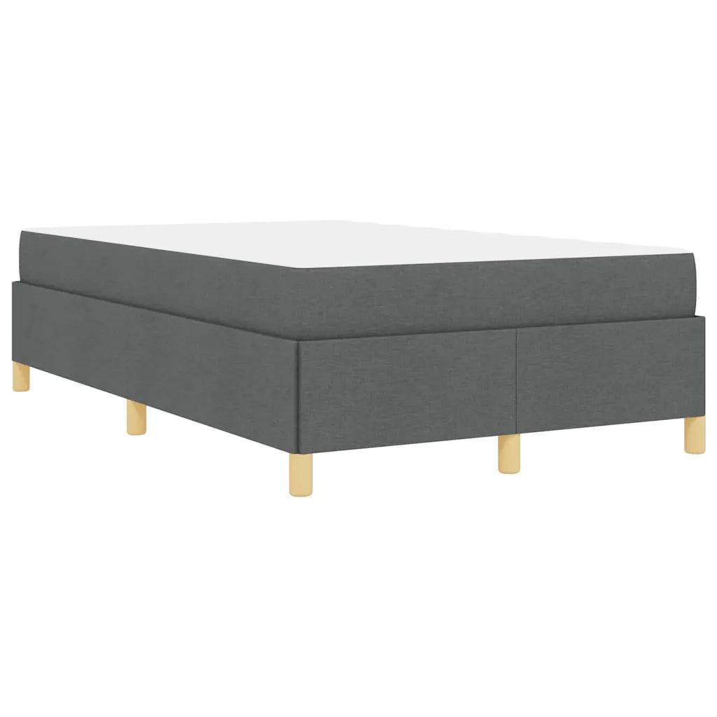 Struttura del letto-Giroletto Grigio scuro 120 x 200 cm Tessuto 746171