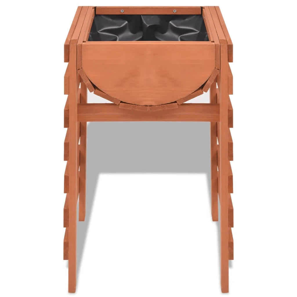 Fioriera 38 x 36 x 60 cm pianta da giardino legno marrone 02_0000804