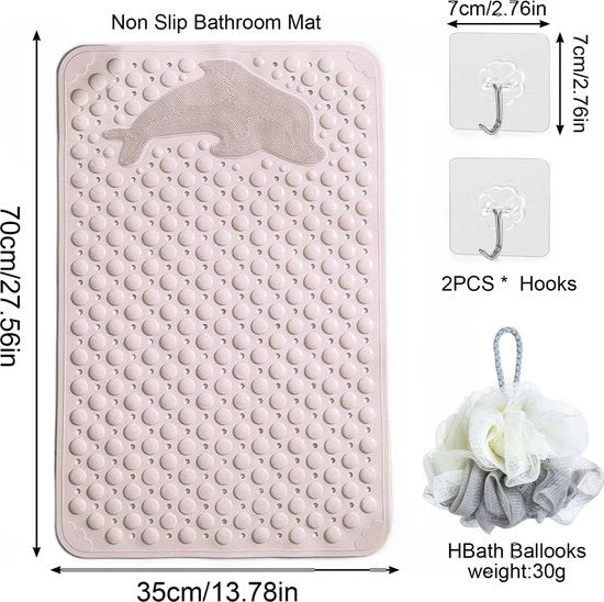 Pavimento antiscivolo per doccia - Accessorio bagno 35*70cm
