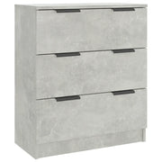 Credenza | Madia | Buffet da pranzo | Armadio da pranzo Grigio Cemento 60x30x70 cm in Legno Multistrato