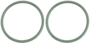 Afdichtingsring per gruppo di macchina da caffè - Dimensioni 57,86x50,8x3,53mm - Set da 2 pezzi - Nero