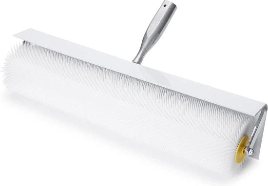 Compressezza a Spicchi per Livellamento di Pavimento con Ruota per Pennello e Paraurto - Rimozione di Bolle d'Aria (500 mm x 100 mm)