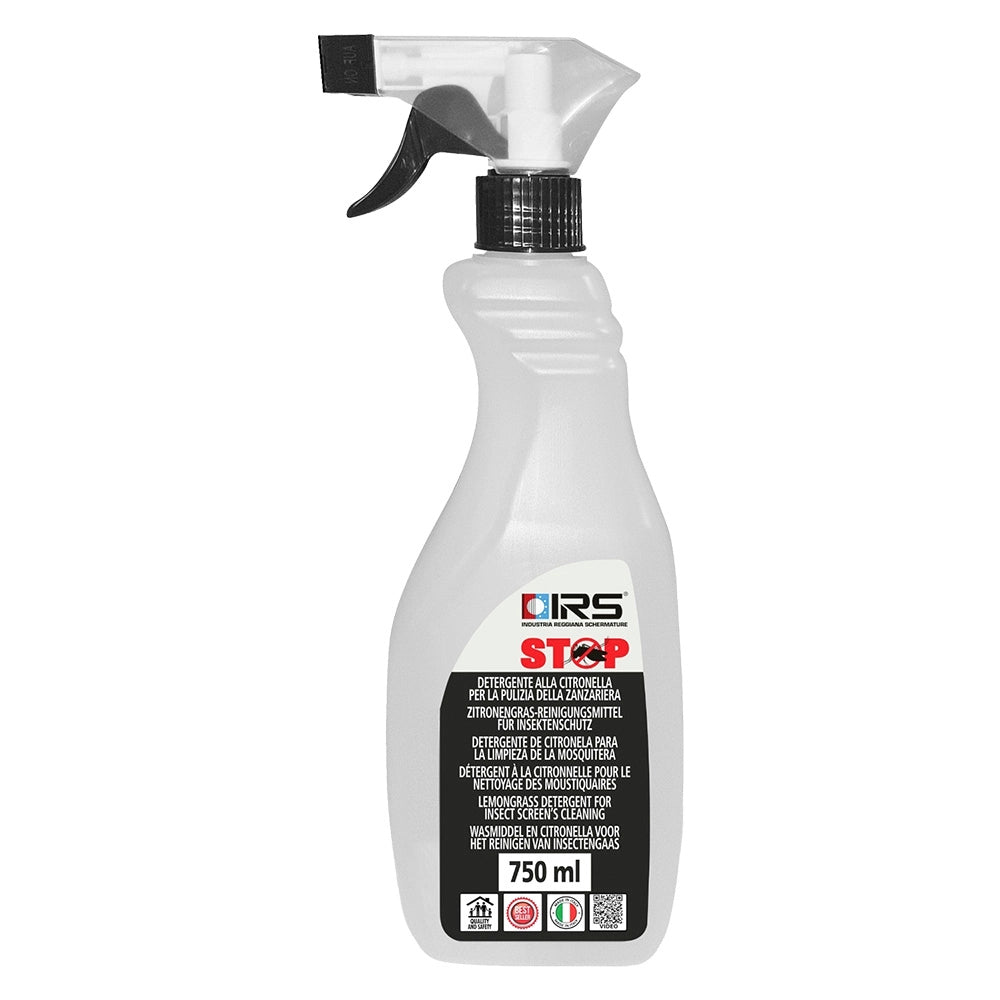 DETERGENTE SPRAY PER ZANZARIERE lt 0,75  - IRS