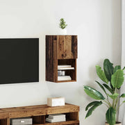 Mobile TV da parete-Mobile TV a Muro-Credenza TV Legno vecchio 30,5 x 30 x 60 cm
