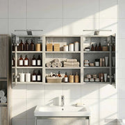Set di Armadi da Bagno con lo scaffale 3 pcs 100 x 10,5 x 50 cm 3403691