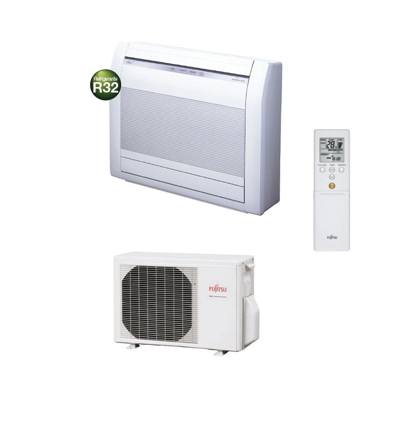 Condizionatore Fujitsu Pavimento KV 9000 Btu AGEG09KVCA R-32 Wi-Fi Optional