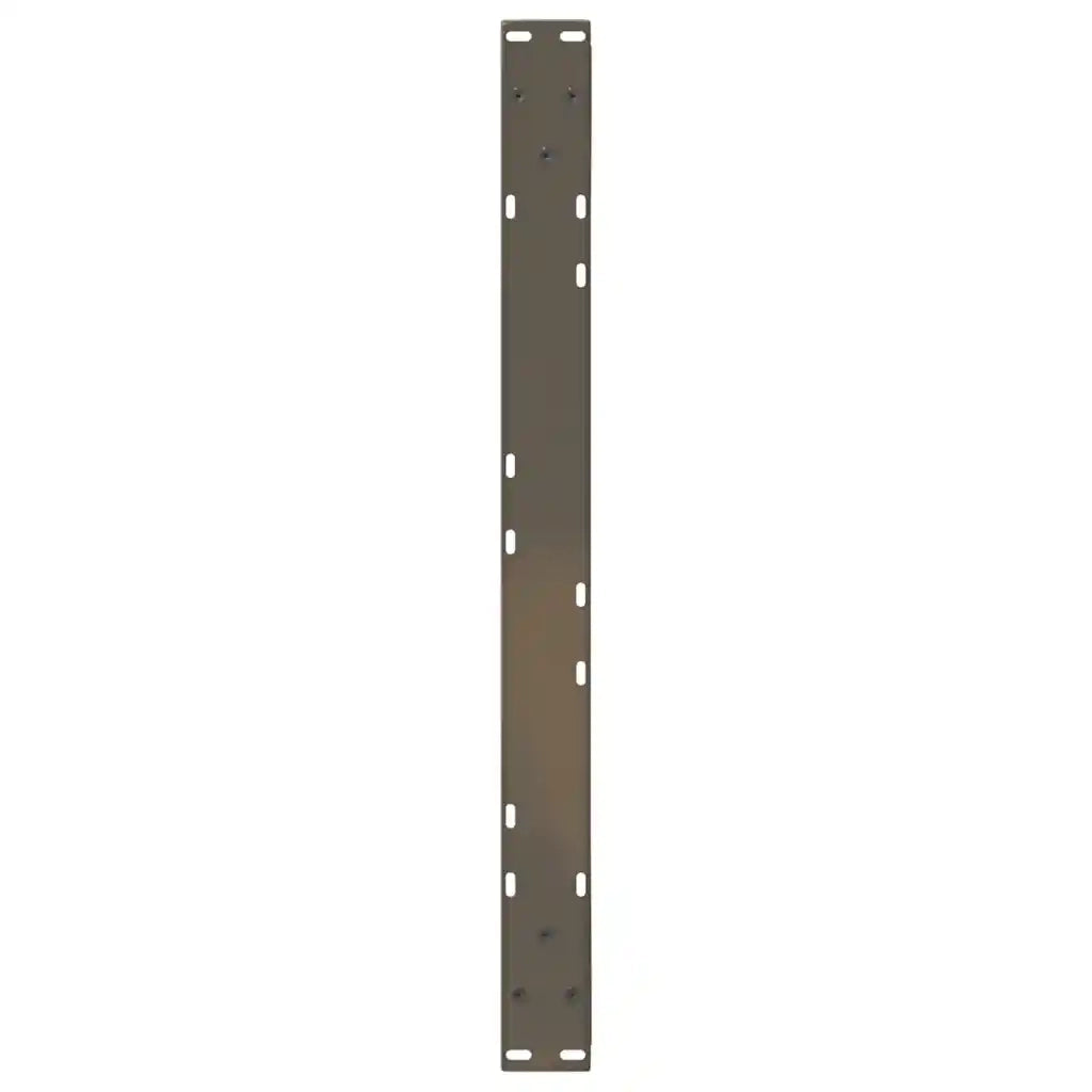 Gambe per Tavolino da Caff¨¨ 2 pz-Set di 2 Gamba per Tavolo in Acciaio Naturale 70x(42-43,3) cm Acciaio