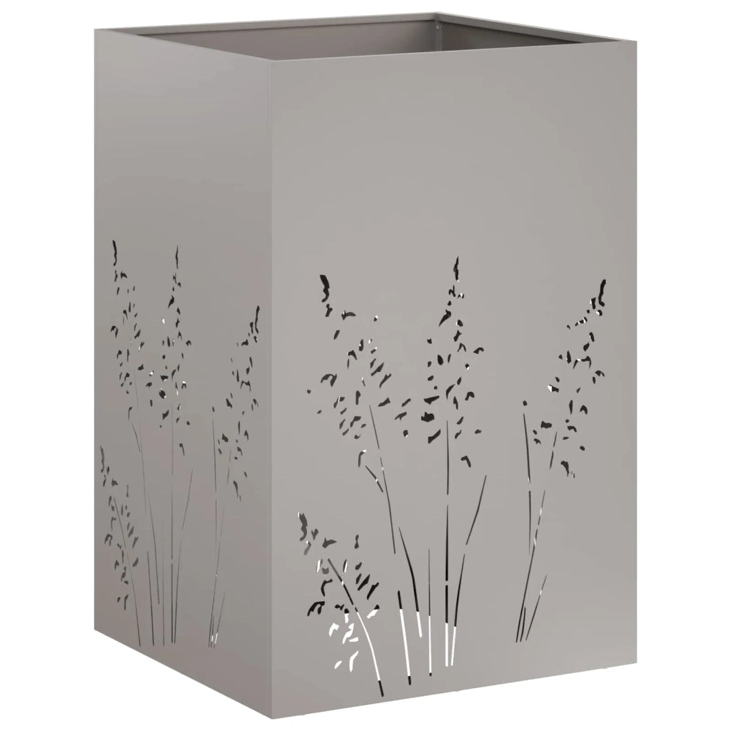 Vaso da giardino 2 pz Ruggine 50 x 50 x 75 cm Acciaio Corten 8005777