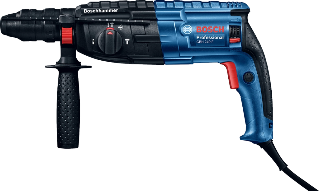 Bosch GBH 240 F – Martello Perforatore SDS‑plus 790 W, 2,7 J, doppio mandrino