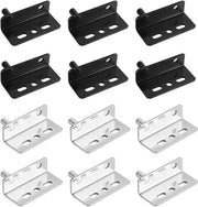 Scharnier per Porta - Installazione Facile - Supporto per Porta in Legno - Scharniera in Acciaio - Materiale Resistente - Dimensioni 40x13x18mm - Scharniere per Porte