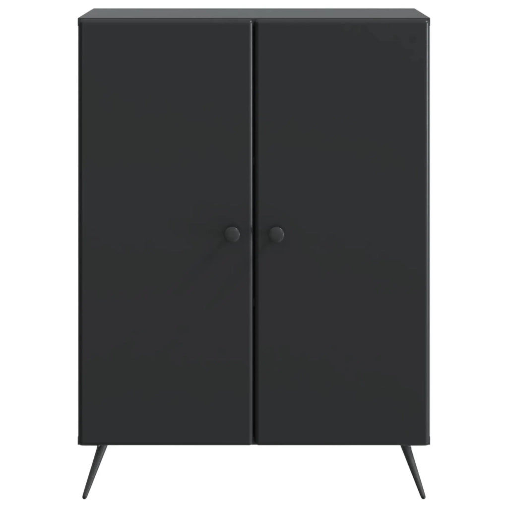 Credenza Nero 66 x 34,5 x 90 cm Legno ingegnerizzato 895506