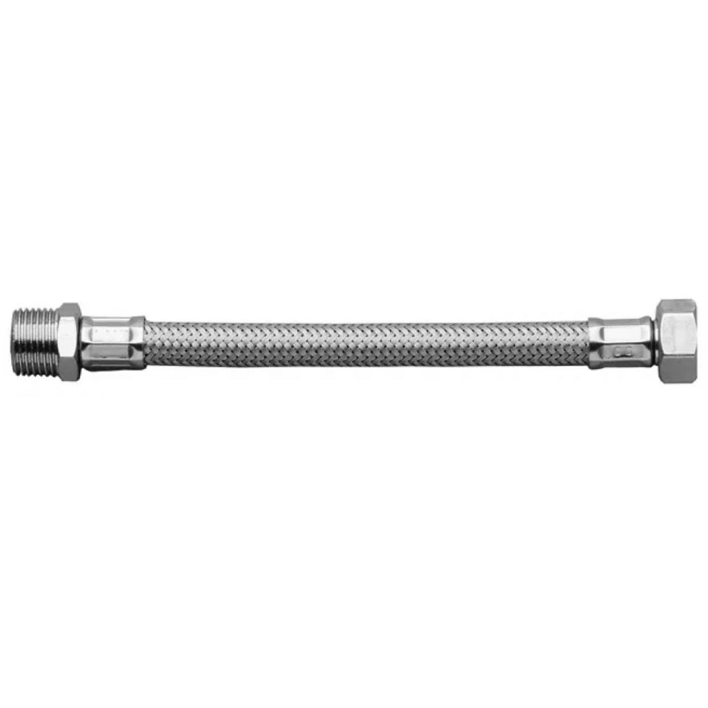 FLESSIBILE IN ACCIAIO INOX CM 60 M.F.1/2