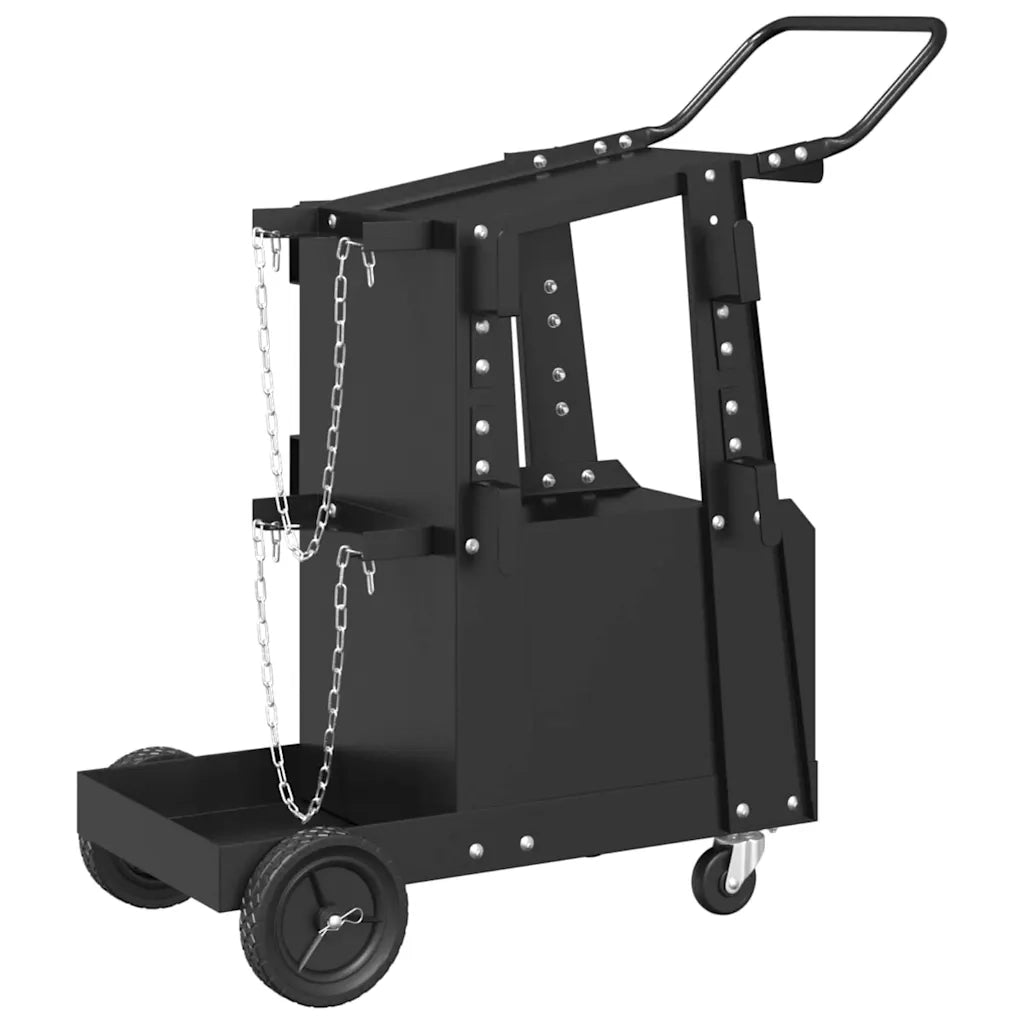 Carrello per saldatura Nero 91 x 47 x 96 cm Acciaio 42010371