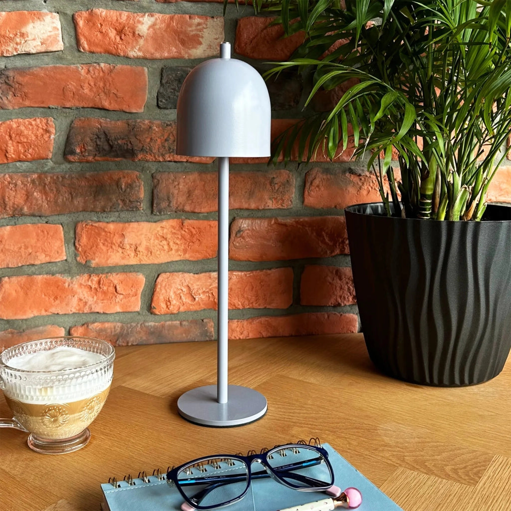 Lampada Da Comodino App1362-t Grey