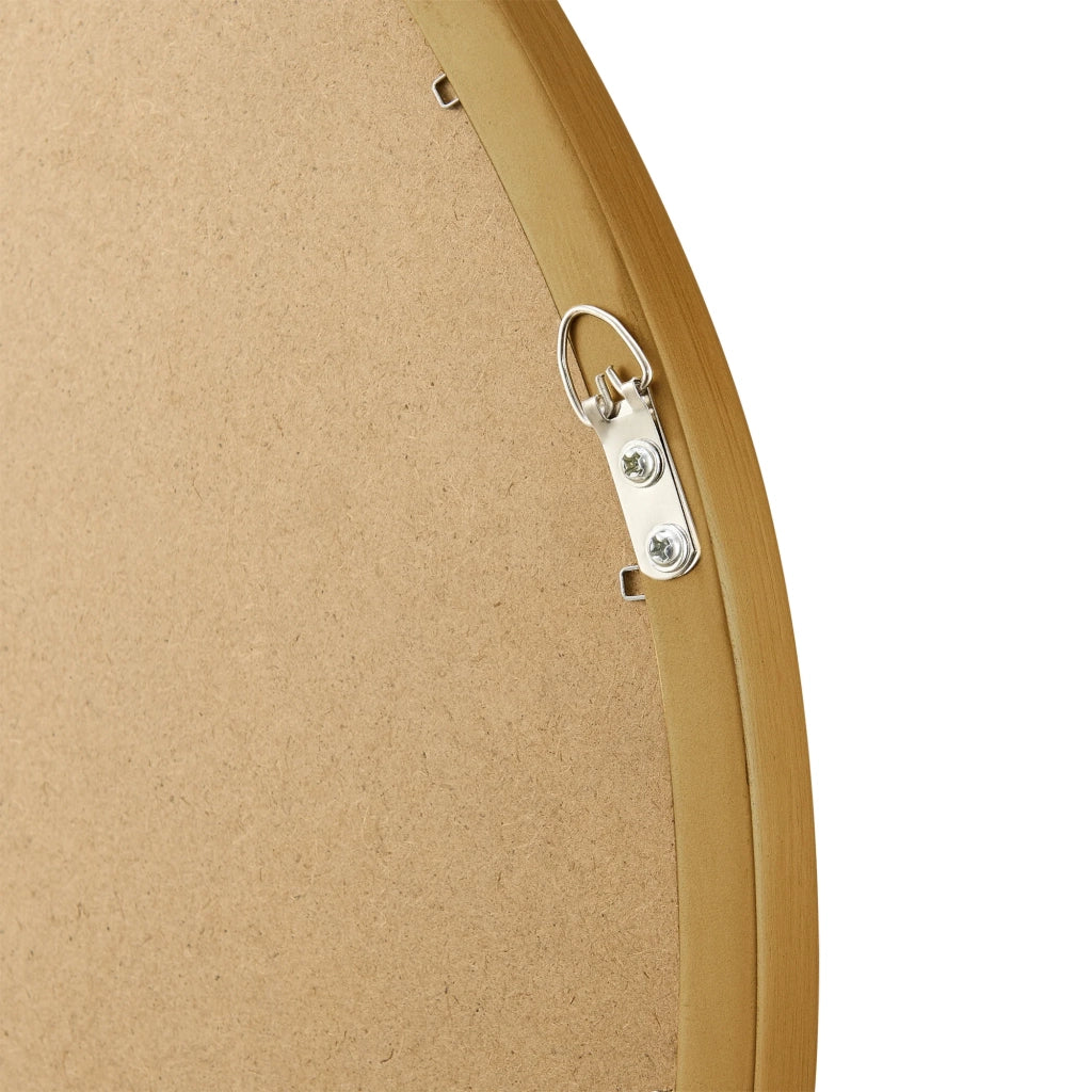 Specchio da parete asimmetrico 80 x 58 cm oro 03_0007903